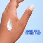 Hand with Basix Skin Repair Cream applied to skin