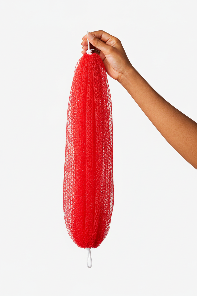 Red African Net Sponge